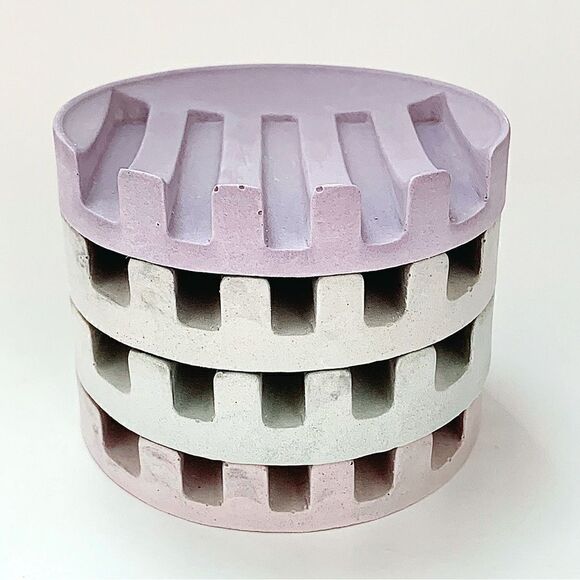 💜Concrete Soap Dish with gift box - Picture 10 of 11